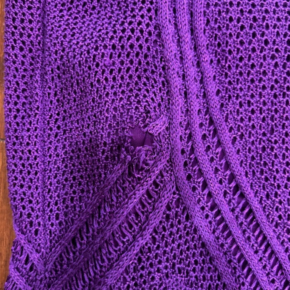 2 Ralph Lauren Dresses NWT Purple Crochet and Orange Belted Dress - Picture 10 of 10